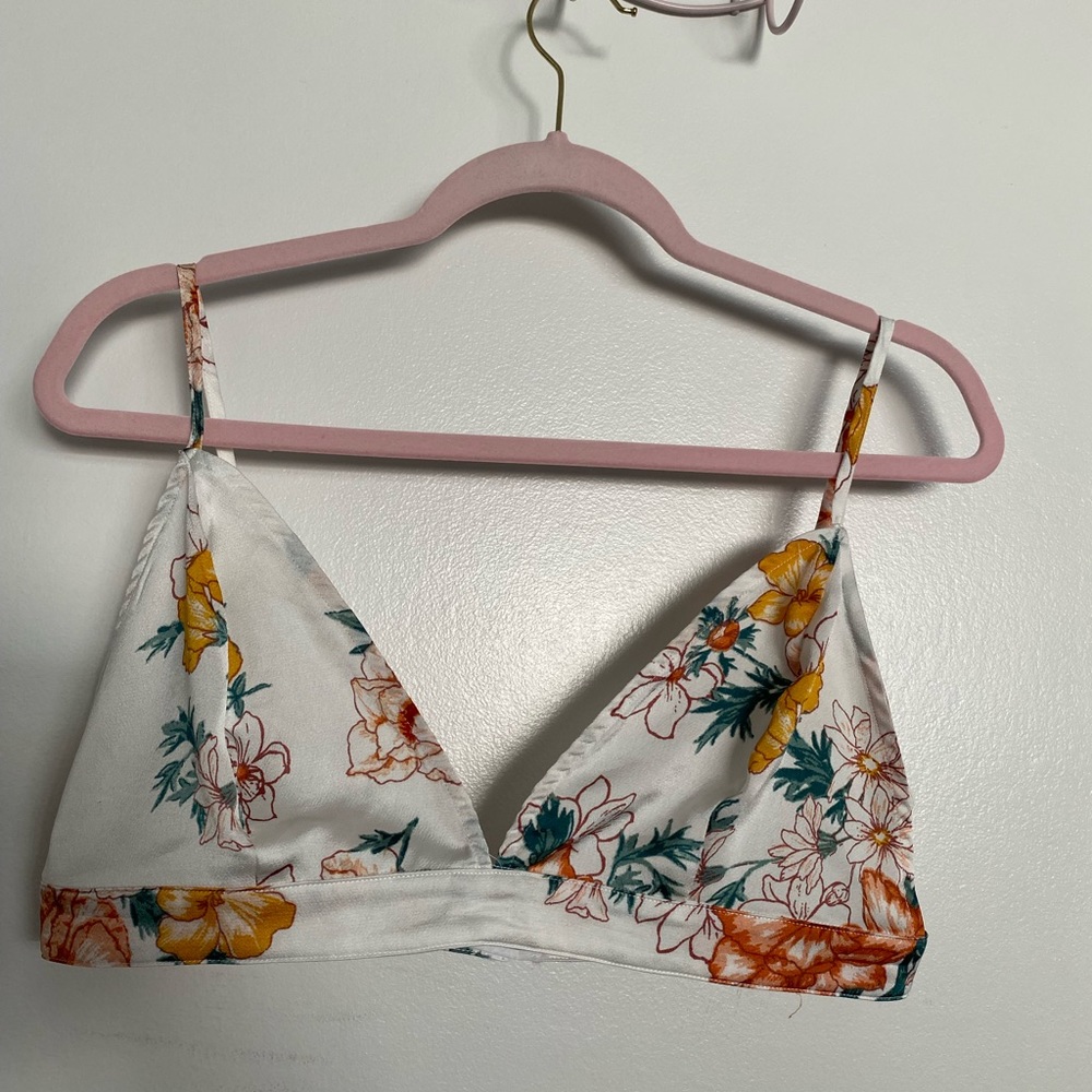 Floral bralette